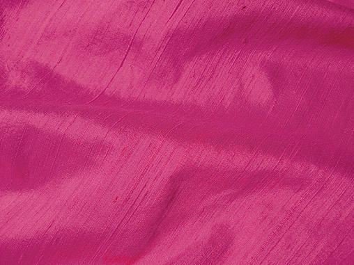 Jewel Tone Magenta Fuchsia Dupioni Silk Fabric