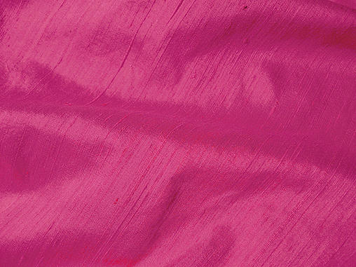 Jewel Tone Magenta Fuchsia Dupioni Silk Fabric