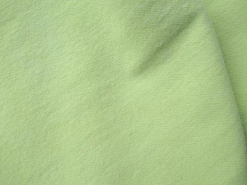 Apple Lime Green Hand Dyed Felted Wool Fabric