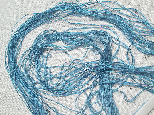 Denim Blue Brilliant Filament Silk Floss