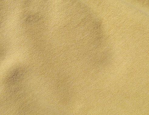 Yellow Gold Hand Dyed Felted Wool Fabric