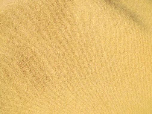 Goldenrod Yellow Hand Dyed Felted Wool Fabric