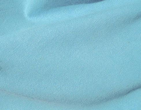Sky Blue Hand Dyed Felted Wool Fabric