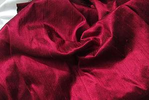 Cranberry Ruby Magenta Iridescent Silk Dupioni Cranberry Ruby Magenta Iridescent Silk Dupioni