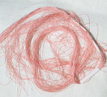Peach Salmon Filament Silk Embroidery Thread